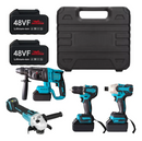 Maleta De Ferramentas 4 em 1 Com 2 Bateria Bivolt